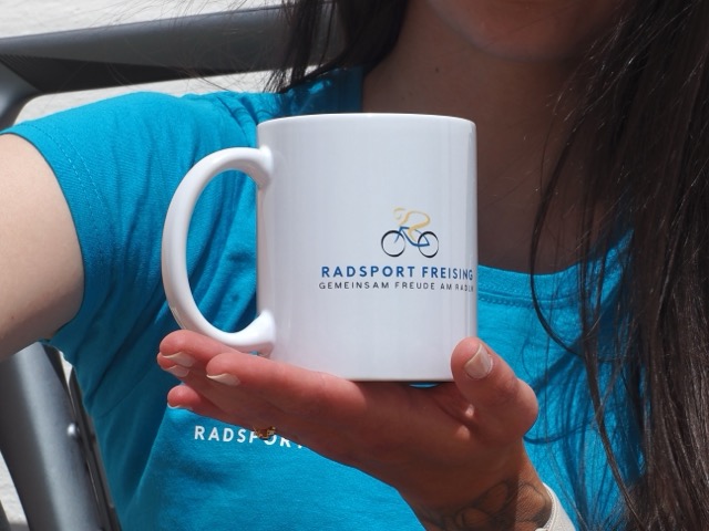 Tasse, weiß - Ausverkauf – Bild 3